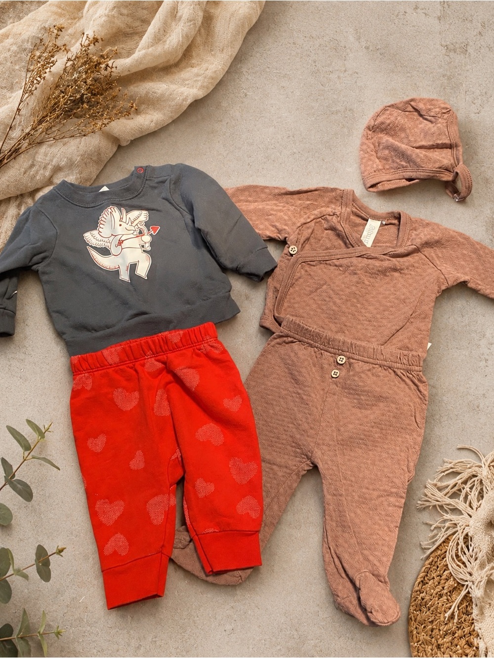 2 Outfit Sets For Infant